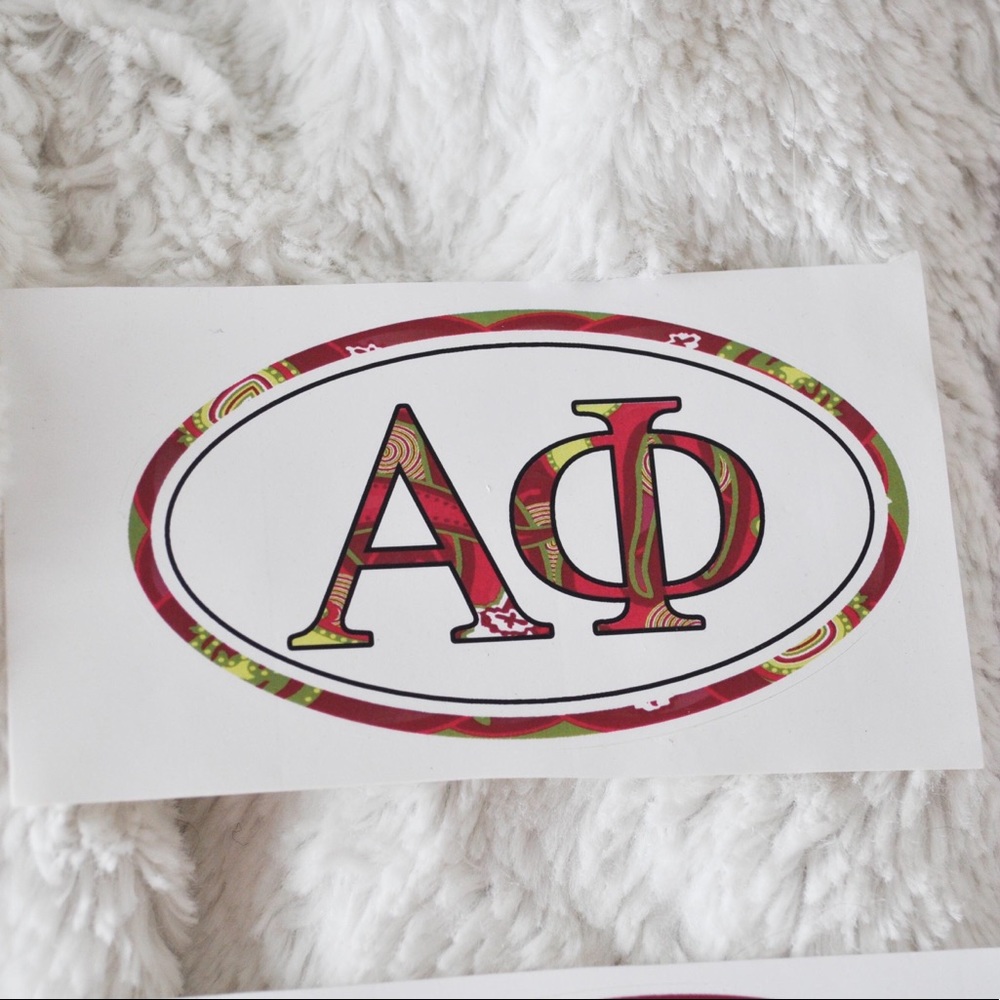 Alpha Phi canvas and sticker bundle! - Picture 3 of 4
